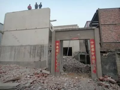 農村修公路房子可以強拆嗎